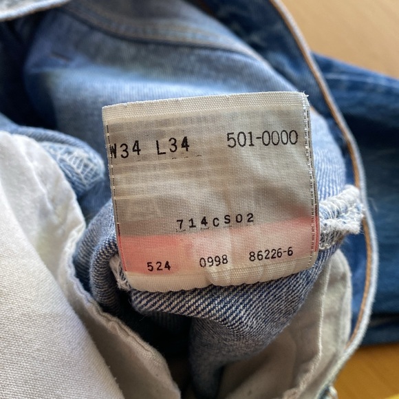 Vintage BELLA DAHL x LEVIS Snake Print High Waisted Mom Jean Medium Wash Lace Up - Picture 9 of 9